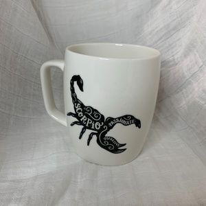 Threshold Kitchen - Double Sided Porcelin Scorpio Mug Threshold Kitchen - Double Sided Porcelin Scorpio Mug